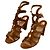 Sandali Christian Louboutin Amazoudur 85 in suede marrone