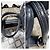 Borsa a Spalla in Pelle PVC MCM con Tasca Nera/Grigia Nero Grigio - vista 10