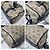 Borsa a Spalla in Pelle PVC MCM con Tasca Nera/Grigia Nero Grigio - vista 12