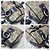 Borsa a Spalla in Pelle PVC MCM con Tasca Nera/Grigia Nero Grigio - vista 13