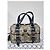 Borsa a Spalla in Pelle PVC MCM con Tasca Nera/Grigia Nero Grigio - vista 5