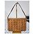 Borsa a Spalla Pochette Visetos MCM Marrone - vista 9