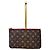 LOUIS VUITTON Monogram Neverfull MM GM Pochette Marrone