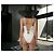 La Perla Costume da Bagno Intero Graphic Couture - Bianco - vista 3