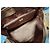 Borsa Boston in pelle Visetos MCM Cognac - vista 10