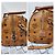 Borsa Boston in pelle Visetos MCM Cognac - vista 6