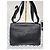 Borsa a Spalla Grande Marmont Double G Gucci Nera Nero - vista 3