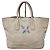 Prada Limited Edition bestickte Flamingo Tote Bag Beige
