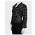 Chanel Vintage Schwarze Tweed-Fit-Jacke, Größe 38/M, Gebraucht - Ansicht 2