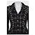 Chanel Vintage Schwarze Tweed-Fit-Jacke, Größe 38/M, Gebraucht - Ansicht 4