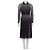 Schwarzes, tailliertes Seidenkleid Gucci 2024 NWT - IT40/S gebraucht