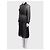 Schwarzes, tailliertes Seidenkleid Gucci 2024 NWT - IT40/S gebraucht - Ansicht 2