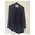 Navy Blue Wool Versace Suit Dark blue - view 2