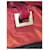 Borsa a Spalla in Nylon Prada Rosso - vista 11