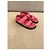 Sandali piani Jimmy Choo in pelle nappa rosa - vista 5