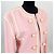 Moschino Cheap And Chic Moschino rosa Jacke mit Gänseblümchenfutter 1990er Pink - Ansicht 9