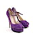 Yves Saint Laurent Talons violets  - vue 3