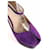 Yves Saint Laurent Talons violets  - vue 4