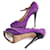 Yves Saint Laurent Talons violets  - vue 7