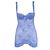 La Perla Blaue Spitzen-Nachtkleid Hellbraun