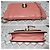 Autre Marque Borsa a tracolla in pelle di vitello Bvlgari Serpenti Forever pesca - vista 4