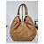 LOUIS VUITTON Borsa Hobo Mahina L Marrone - vue 3