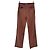 Jeans Mother marrones de algodón talla 25 Castaño