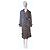 Gabardina Coach Oversize Estampado de Leopardo Multicolor - vista 2