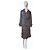 Gabardina Coach Oversize Estampado de Leopardo Multicolor - vista 4