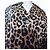 Gabardina Coach Oversize Estampado de Leopardo Multicolor - vista 5