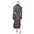 Gabardina Coach Oversize Estampado de Leopardo Multicolor - vista 8