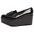 Brunello Cucinelli Mocasines de plataforma con borlas marrón oscuro - talla EU 38 Castaño