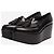 Brunello Cucinelli Mocasines de plataforma con borlas marrón oscuro - talla EU 38 Castaño - vista 2