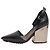 Brunello Cucinelli Décolleté in pelle nera a punta - taglia EU 38 Nero