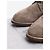 Brunello Cucinelli Scarpe in suede taupe con lacci - taglia EU 38 Marrone - vista 7