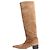 Khaite Stivali in suede marrone al ginocchio - taglia EU 39