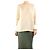 Brunello Cucinelli Blusa de seda rayada neutra - talla S