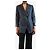 Brunello Cucinelli Blazer grigio a righe - taglia UK 8 - vista 3