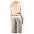 Brunello Cucinelli Neutrale glitzernde Seidenbluse - Größe S - Ansicht 2