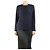Brunello Cucinelli Blusa de seda azul marino - talla S