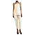 Brunello Cucinelli Peto de denim blanco - talla XS