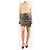 Brunello Cucinelli Grey check sequin-embellished mini skirt - size UK 10 - view 2