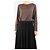 Brunello Cucinelli Blusa de seda marrón oscuro - talla M Castaño - vista 3