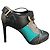 Botines de cuero Preen By Thornton Bregazzi Negro Gris Azul Claro