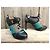 Botines de cuero Preen By Thornton Bregazzi Negro Gris Azul Claro - vista 2