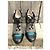 Botines de cuero Preen By Thornton Bregazzi Negro Gris Azul Claro - vista 3
