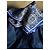 Autre Marque Camicia Xoox in cotone blu navy effetto satinato XXL - vista 17