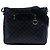 Borsa a tracolla Gucci Guccissima nera Nero