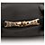 Borsa a spalla Miu Miu in pelle di vitello nera morbida con logo impresso Nero - vista 7
