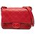 Chanel Mini Quadrato Rosso Caviar Incognito Flap